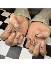 モレリア 心斎橋店(morelia)/チェックネイル