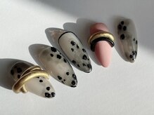 マリネ(marine)/リングネイル×ダルメシアン