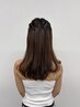 クイックヘアセット20分￥2,200