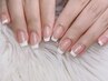 《Jr ネイル》フレンチネイル ¥3500