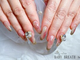 持ち込み☆ニュアンスネイル