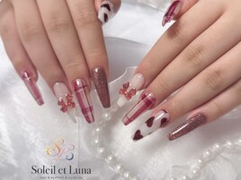 バレンタインネイル♪