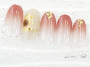 ラグジュアリーネイルズ アカバネ(Luxury Nails Akabane)/夏*向日葵ネイル