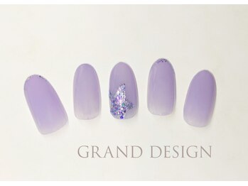 グランドデザイン 穂積店(GRAND DESIGN)/大人キラキラネイル