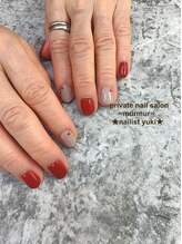 プライベート ネイルサロン マーマ(murmur)/ワンカラーデザイン