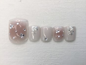 ルリアンネイル(le lien nail)/Foot定額アートコースB