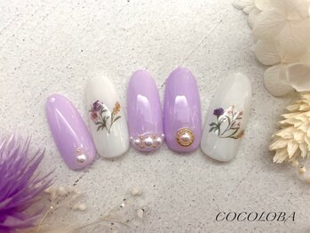 ココロバ ネイルアンドビューティーサロン(COCOLOBA)/フラワーネイル☆