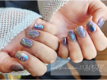 ネイルアンドリラクゼーション マーブル(MARBLE)/つけ放題¥7700