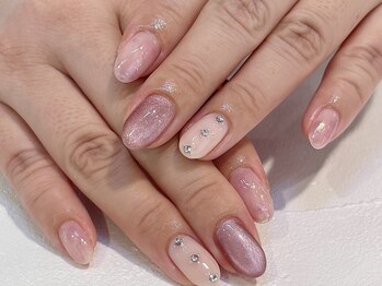 ネオリーブシェリエ 浅草店(Neolive cherie)/定額ピンクニュアンス　￥9350