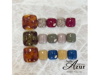 ネイルズアジュール アピタ新潟西店(Nailz Azur)/フット　定額デザインＢコース