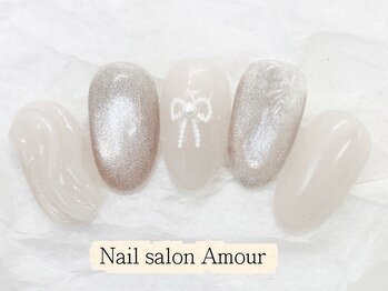 アムールユシマテン 上野湯島店(Amour)/キラキラ春夏ネイルコース¥6980