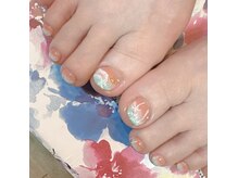 ネイルサロン リピネ(lipine)の雰囲気（ダブルグラデーションの夏ネイル）