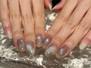 透け感ニュアンスネイル