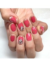 アイリッシュネイル 久屋大通店(Irish Nail)/ビジュー盛り