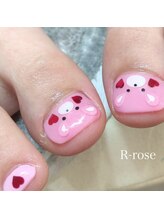 アールローズ(R-rose)/フットネイル ￥8800