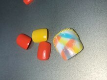 オーラリー ネイル アート メゾン(ORRERY nail art maison)/フット / カラフル