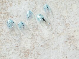 (1713)キラキラスターネイル