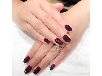 ヘアアンドネイル ミューズ 新浦安店(HAIR&NAIL MUSE)/フラッシュボルドー秋冬オシャレ