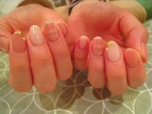 アロアロネイル(aloalo nail)/チェック柄nail