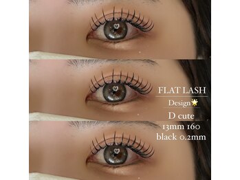 レノアイ(RENO eye)/束感マツエク／太め160本Design