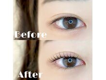 アピュ バイ アンジェリーク 本八幡(APUU by ANGELIQUE)/逆さまつげもこんなに変わります