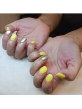 ウェリネイルサロン(WelinailSalon)/イエローゴールド　