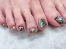 ネイルサロン シェル(Nail Salon SHELL)/パイソンネイル♪