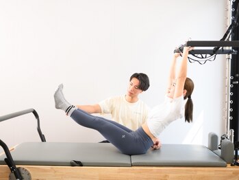 ファウンド 倉敷みらい公園前店(FOUND)の写真/【人気のピラティスをFOUNDで◎】姿勢から改善☆健康的にしなやかで美しいボディラインへ導きます♪