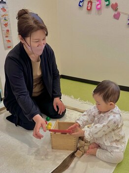 ママエ(mama'e)の写真/家事や育児でお疲れの方に◎お子様連れでも気にせず施術が受けられる♪産後ケアにも☆