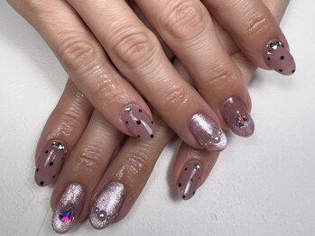 ジュウェル 宜野湾店(Nail Salon Jewel)/大人可愛い