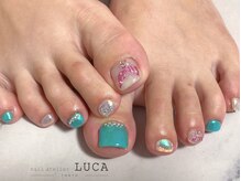 ネイルアトリエルカ(nail atelier LUCA)/W-299 大人マーメイドネイル