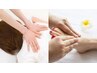   【30分足浴+足つぼ】+【30分整体】¥5,800⇒¥5,300
