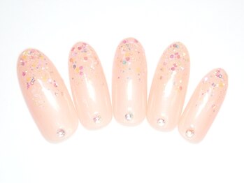 ワンネイル(ONE NAIL)/＃ワンカラー＃先端ホロ