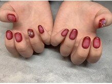 エンジェリック カラーズ(Angelic colors)/囲みグラデーションネイル