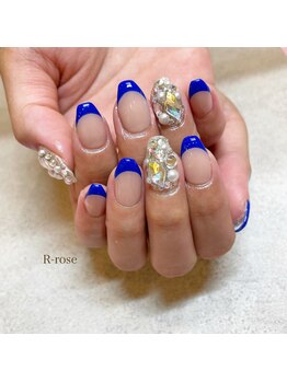 アールローズ(R-rose)/フレンチ×埋めつくし ¥11055