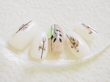 ネイルサロン ブランシュール(Nail Salon Blancheur)/１カラー＆モードリーフ