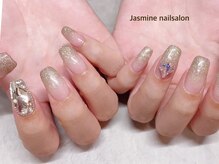 ジャスミンネイルサロン(Jasmine)/ラメグラデーションネイル