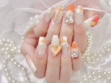 ボニータ(BONITA)/オレンジネイル