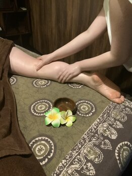 アジアンリラクゼーション ヴィラ 郡山うねめ通り店(asian relaxation villa)の写真/脚のむくみとふくらはぎの凝りをすっきり★冷え、疲れ解消＆ダイエットや美容効果にも期待できます◎