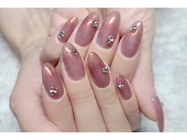 ヌーディーミラーネイル
