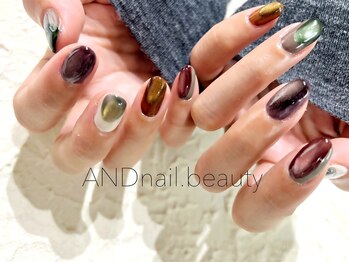 アンドネイル ビューティー(AND nail,beauty)/春ネイル/マグネット/藤沢