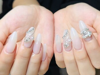ウサギネイル 新大久保店(usagi nail)/キラキラネイル