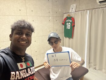 美容ストレッチ王子/30代男性のお客様♪