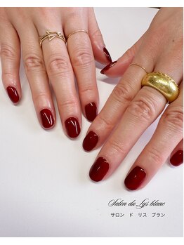 サロンドリスブラン(Salon du lys blanc)/うる艶大人ボルドー