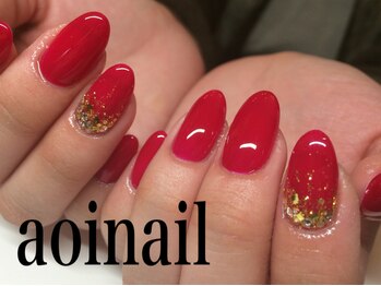 アオイネイル(aoinail)/上品大人ネイル☆１