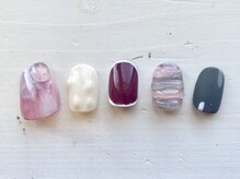 ランテテスマッジ(Rantete smudge)/ニュアンスネイル