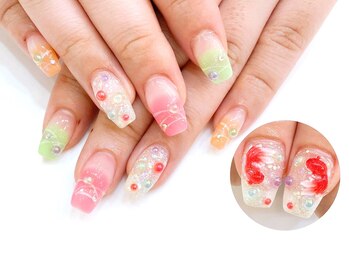ネイルコレクション ピンク(Nail Collection Pink)/ジェル放題★金魚・水風船