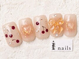 さくらんぼチークリボン