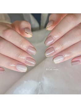 リッシュ トロワ(RICHE trois)/秋色スキニーフレンチ