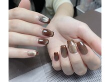メオネイル(MEO NAIL)/ブラウンマグネットネイル